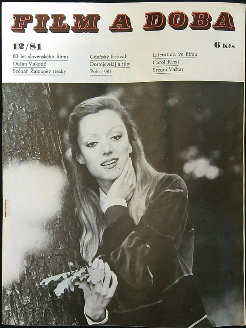FILM A DOBA magazine side cover Issue 12   1981