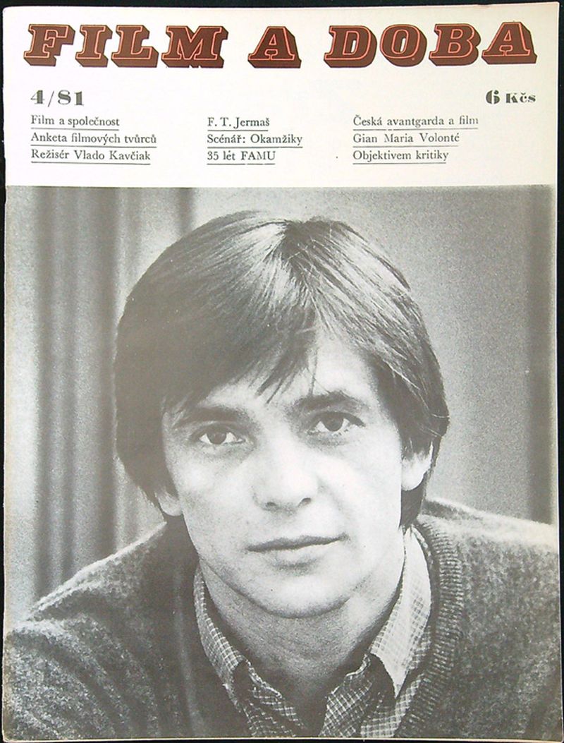 FILM A DOBA magazine side cover Issue 4   1981