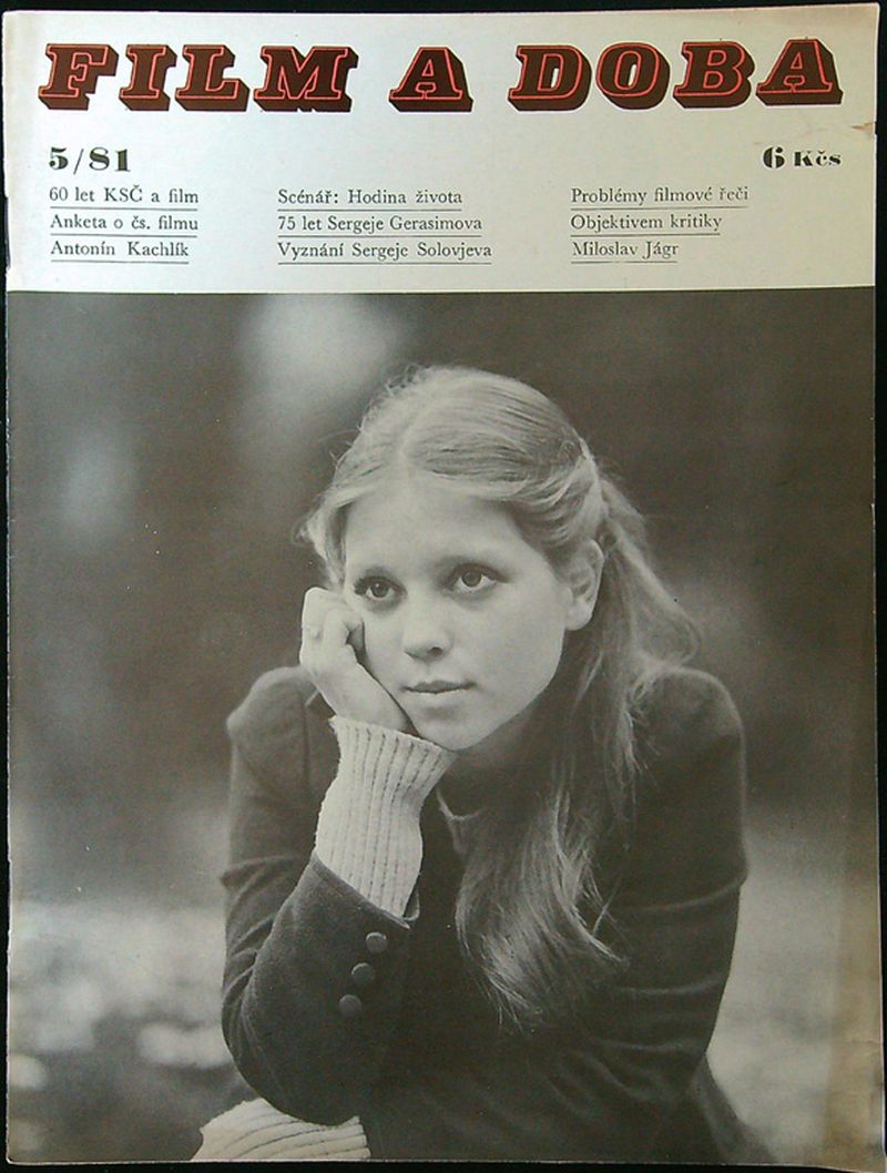 FILM A DOBA magazine side cover Issue 5   1981