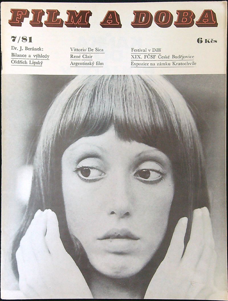 FILM A DOBA magazine side cover Issue 7   1981