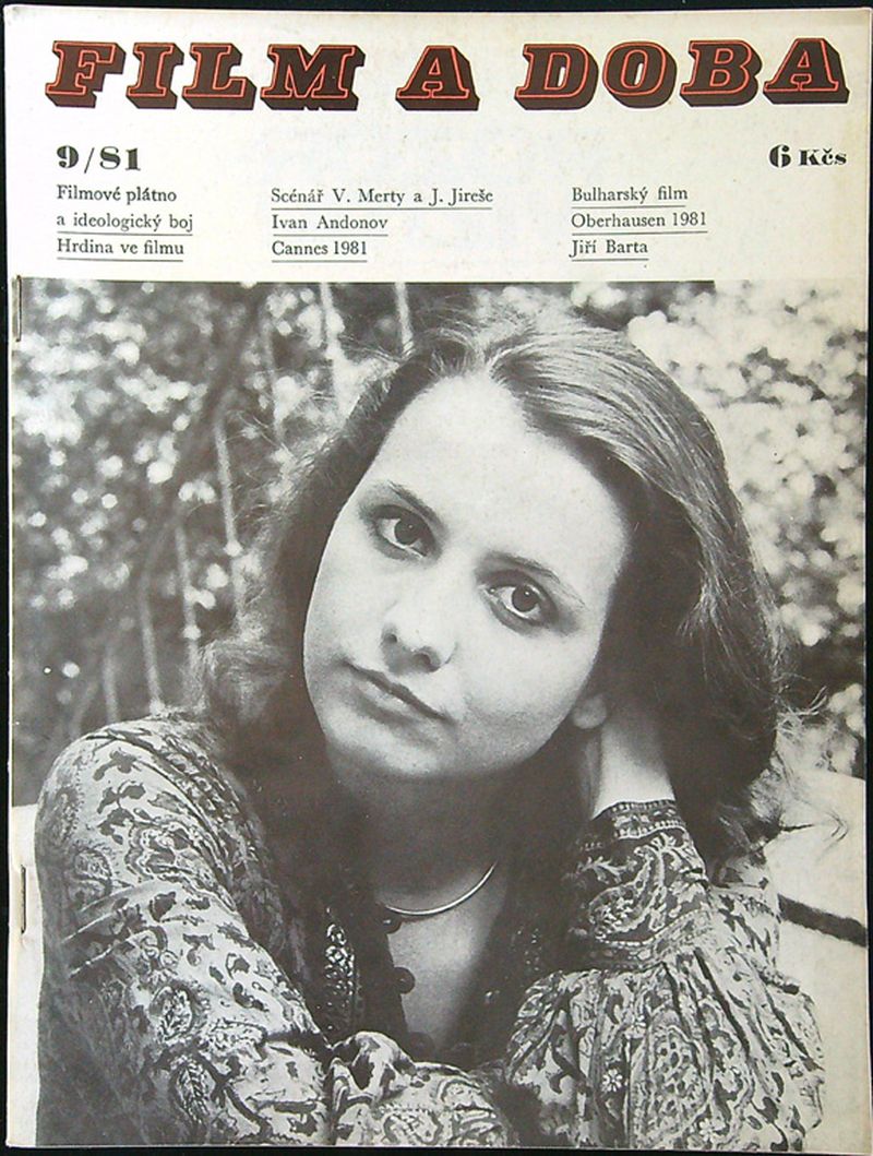 FILM A DOBA magazine side cover Issue 9   1981