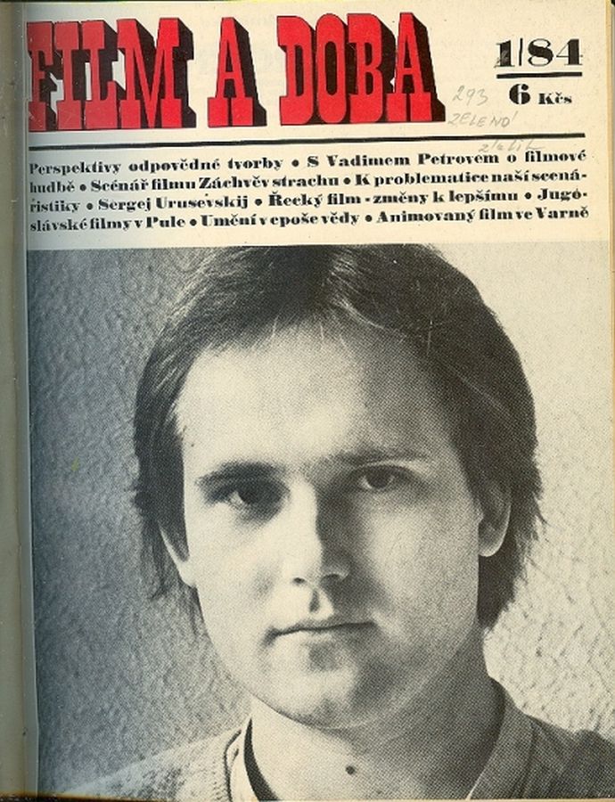 FILM A DOBA magazine side cover Issue 1  1984