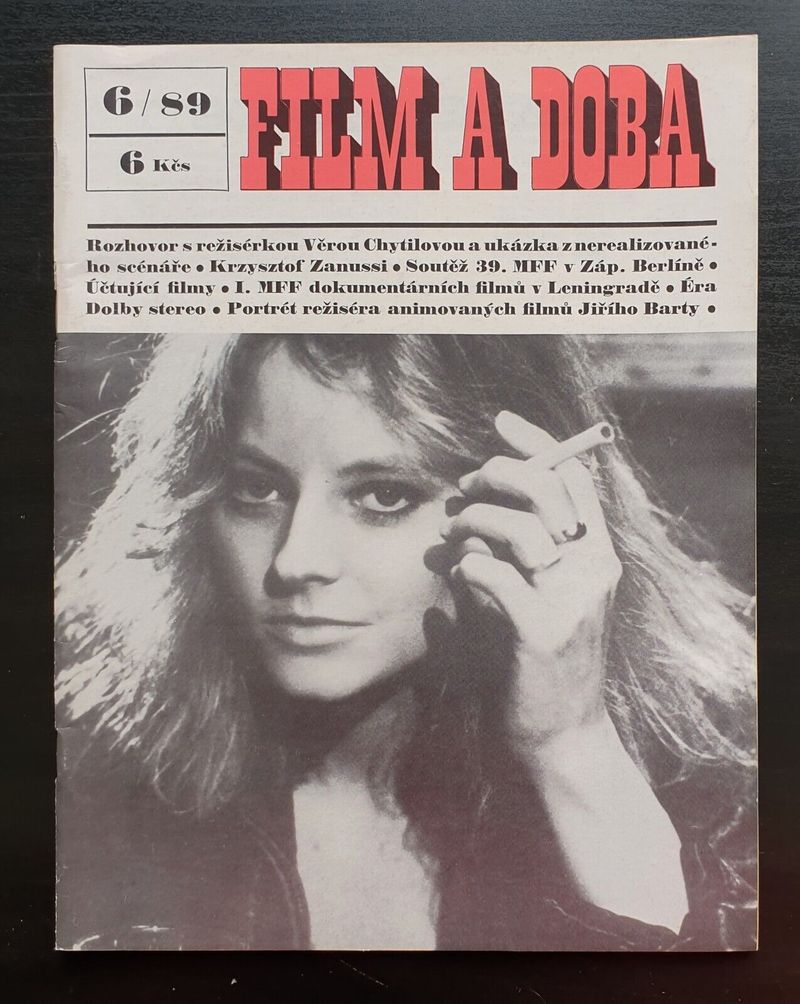 FILM A DOBA magazine side cover Issue 6   1989