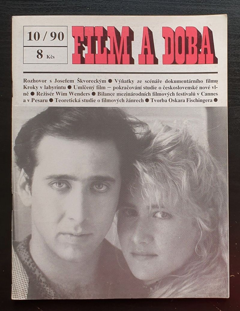FILM A DOBA magazine side cover Issue 10   1990