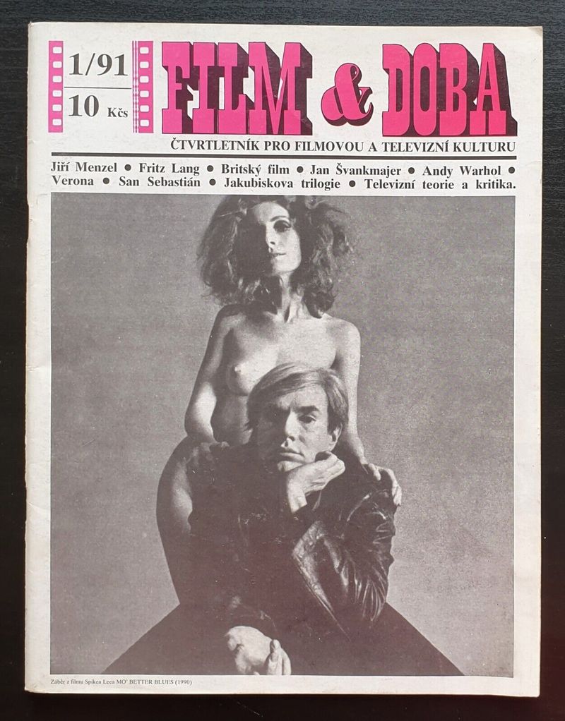 FILM A DOBA magazine side cover Issue 1   1991