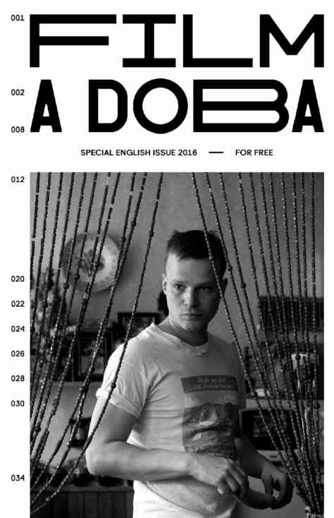 FILM A DOBA magazine side cover  2016
