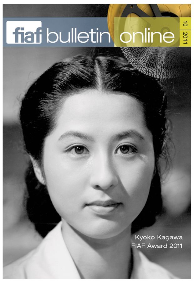 FIAF BULLETIN magazine side cover Issue 1 October 2011