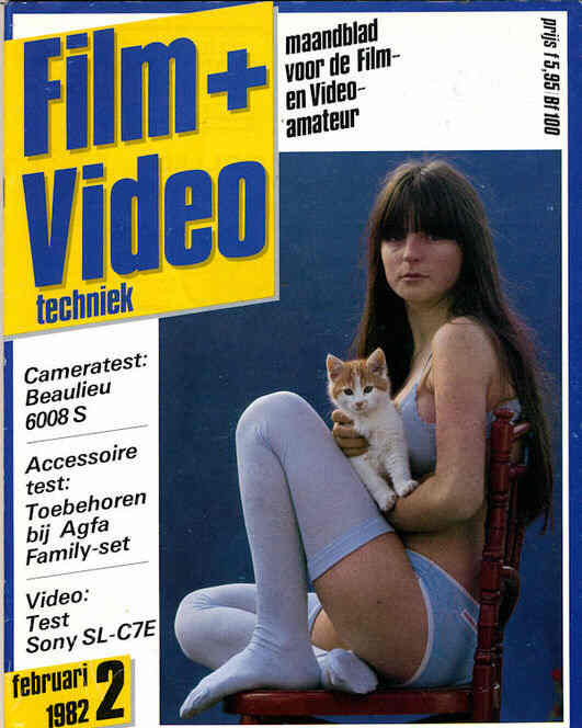 FILM AND VIDEO (NL) magazine side cover February 1982