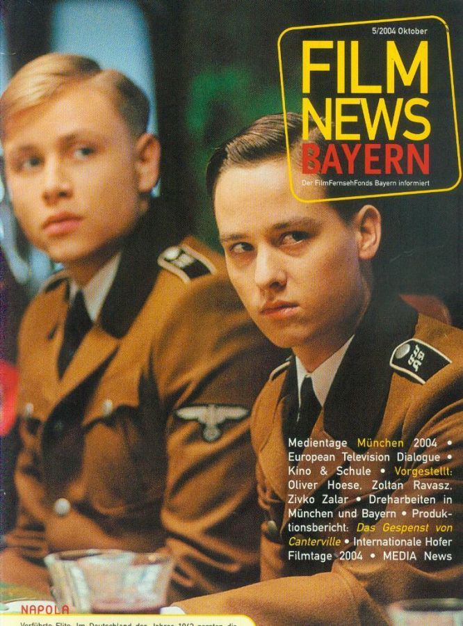 FILM NEWS BAYERN magazine side cover  October 2004