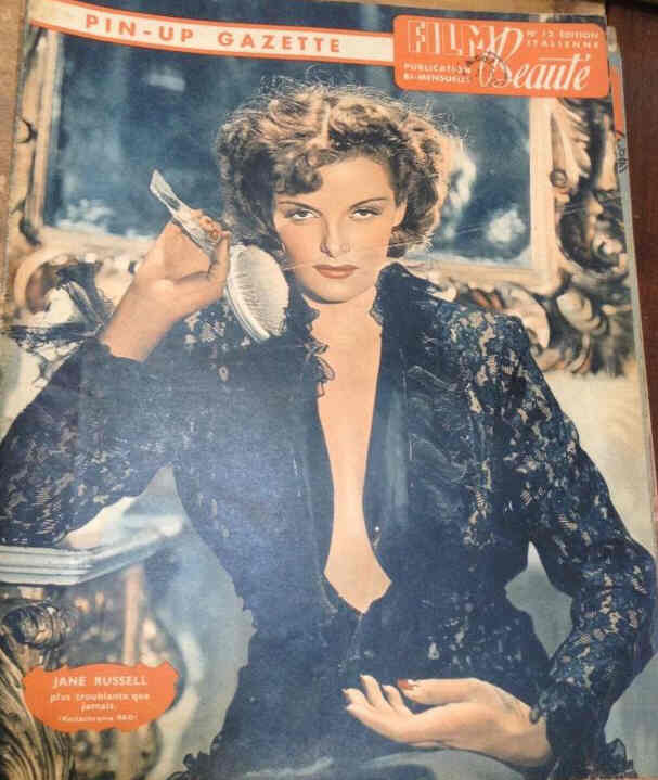 FILM BEAUTE (France) magazine side cover Issue 12   