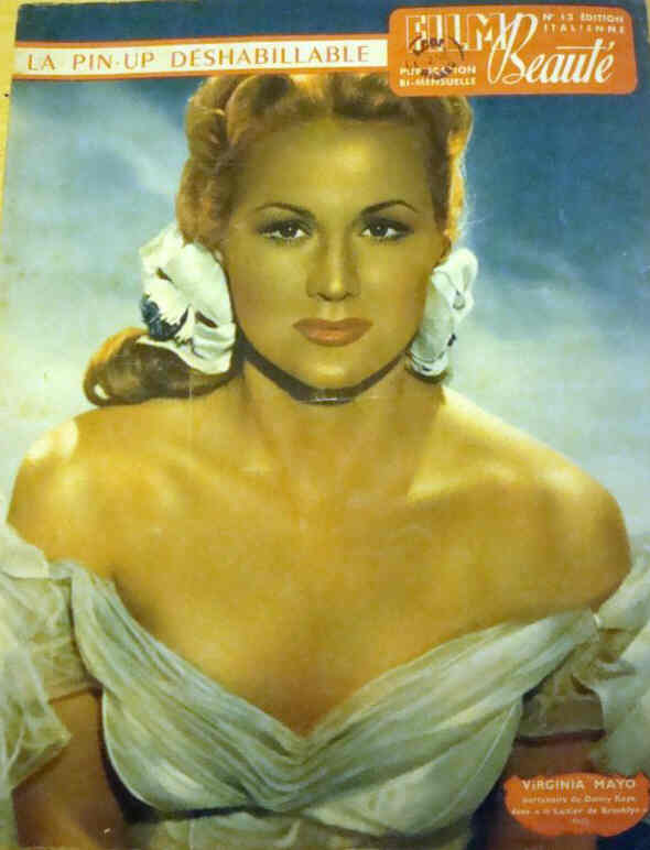 FILM BEAUTE (France) magazine side cover Issue 13   1950
