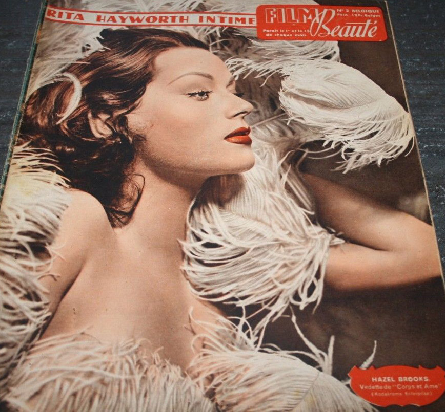 FILM BEAUTE (Italy) magazine side cover Issue 2   1950