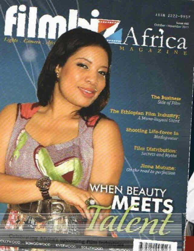 FILMBIZ AFRICA MAGAZINE magazine side cover Issue 2 October/November 2011