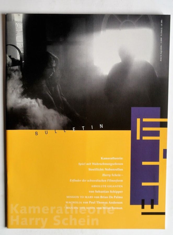 FILMBULLETIN magazine side cover  February 2000