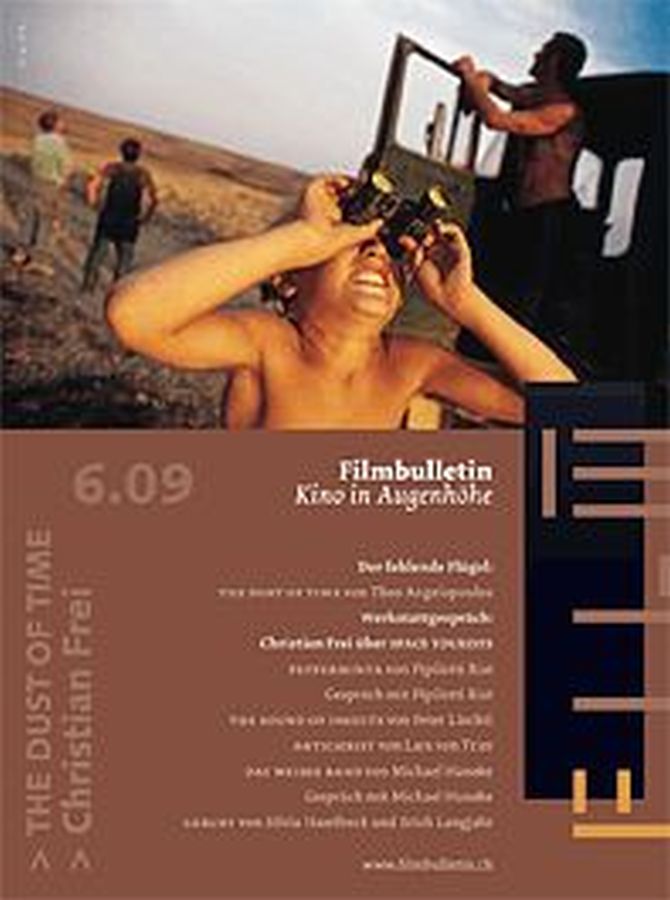 FILMBULLETIN magazine side cover Issue 301  June 2009