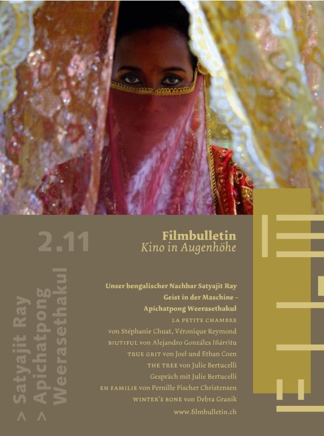 FILMBULLETIN magazine side cover  February 2011