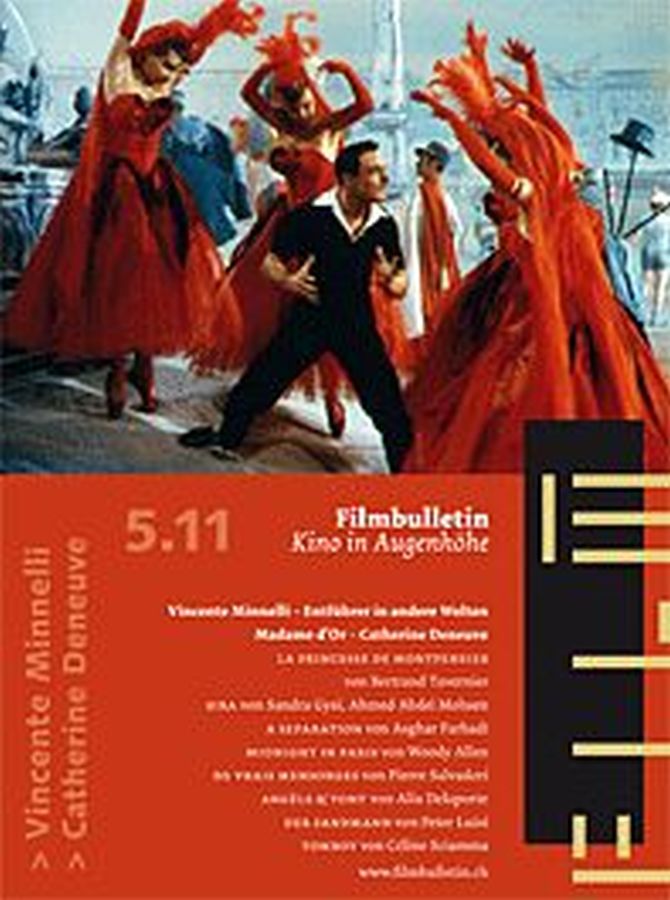 FILMBULLETIN magazine side cover  May 2011