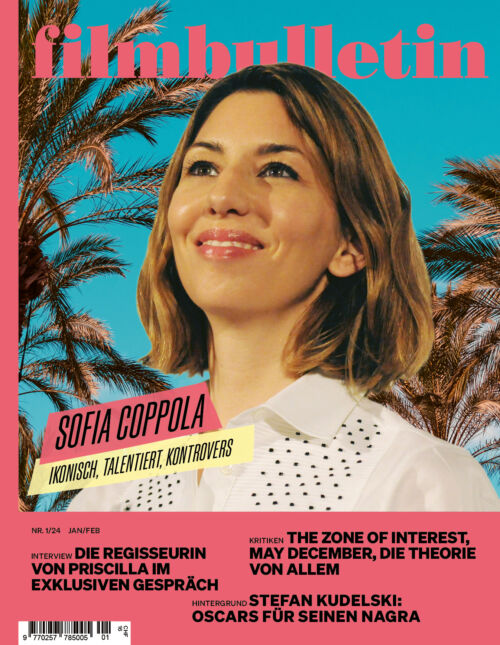 FILMBULLETIN magazine side cover  January/February 2024
