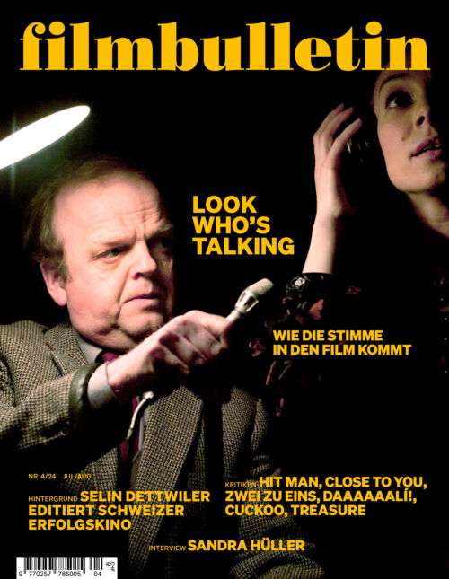 FILMBULLETIN magazine side cover  July/August 2024