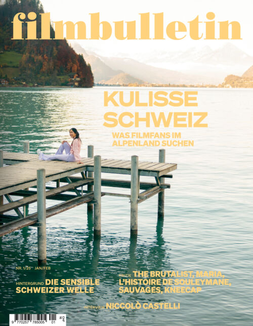 FILMBULLETIN magazine side cover  January/February 2025