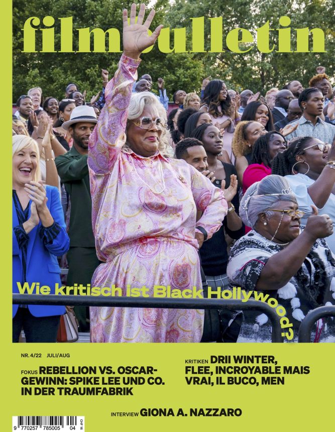 FILMBULLETIN magazine side cover Issue 4  July/August 2022