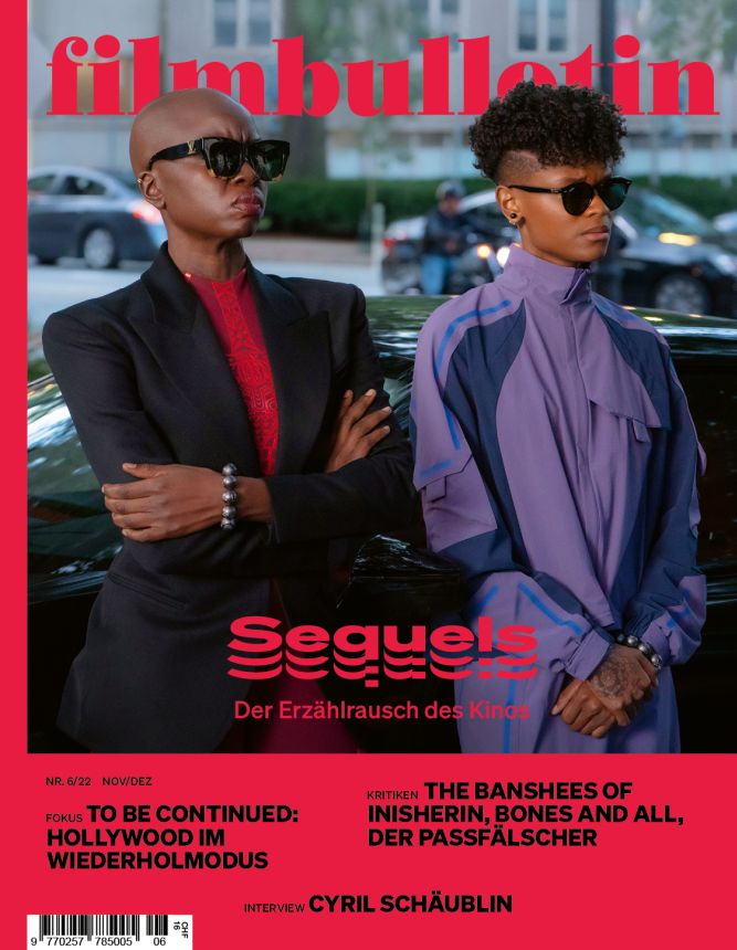 FILMBULLETIN magazine side cover Issue 6  November/December 2022