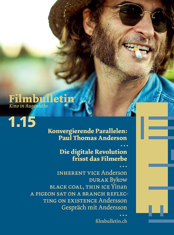 FILMBULLETIN magazine side cover January 2015