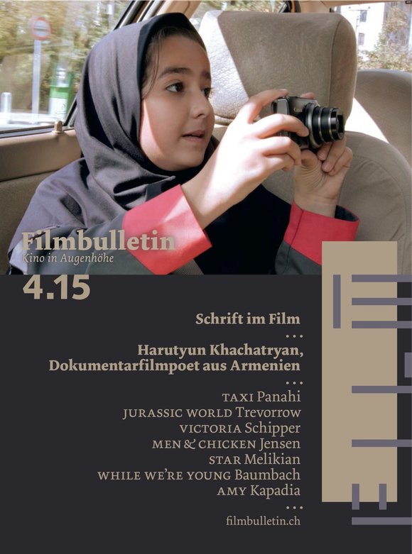 FILMBULLETIN magazine side cover April 2015