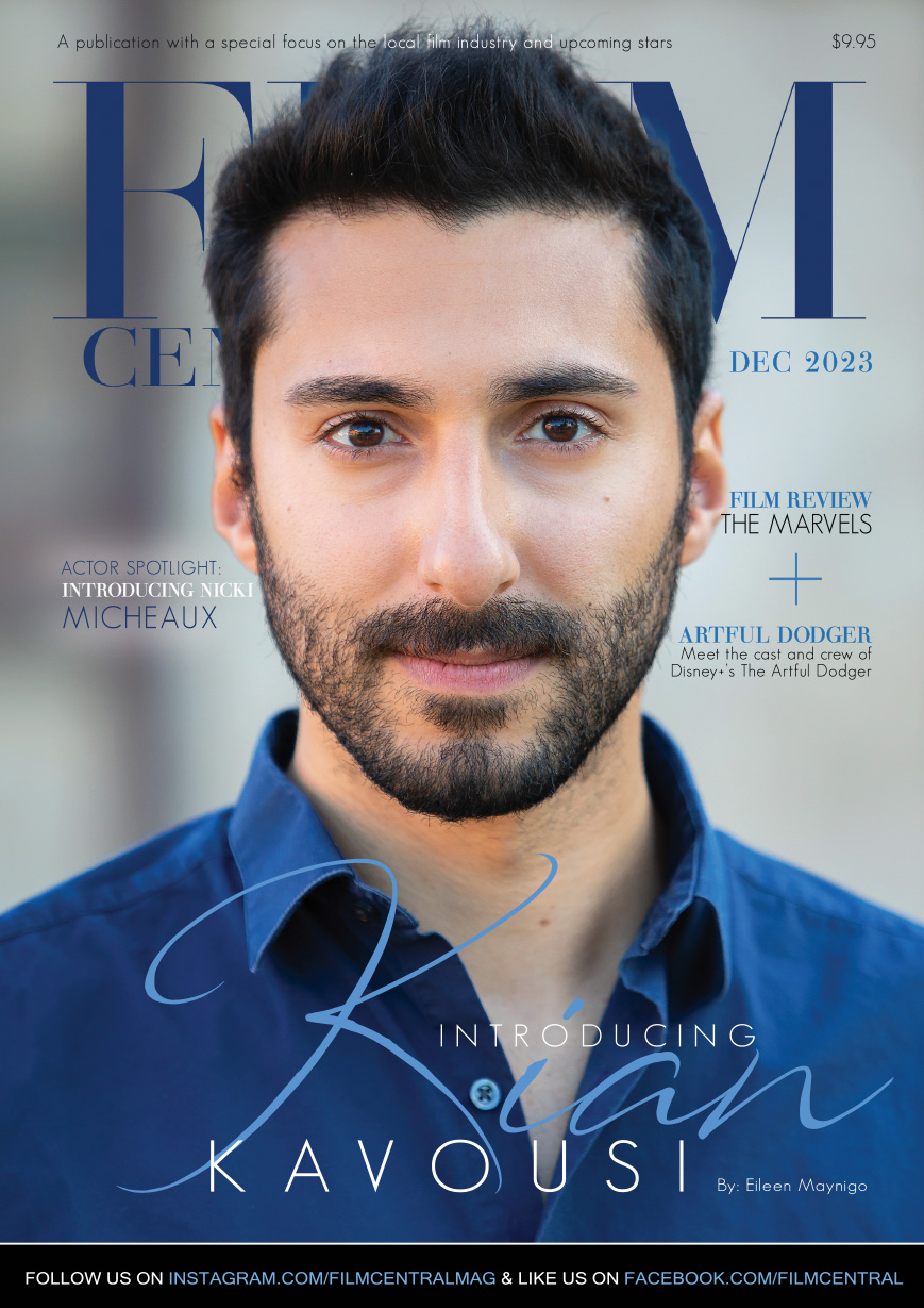 FILMCENTRAL magazine side cover  December 2023