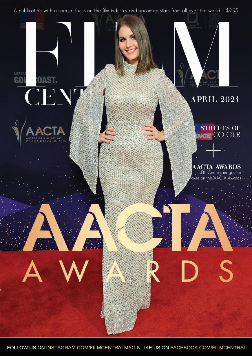 FILMCENTRAL magazine side cover  April 2024