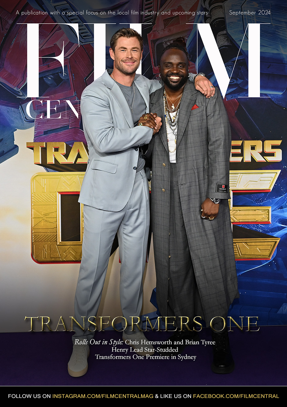 FILMCENTRAL magazine side cover  September 2024