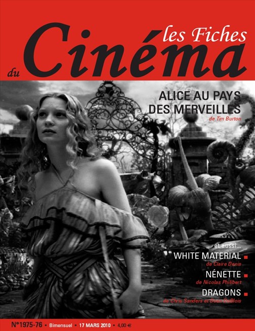 FICHES DU CINEMA | LES magazine side cover Issue 1975/1976 17/24/31 March 2010