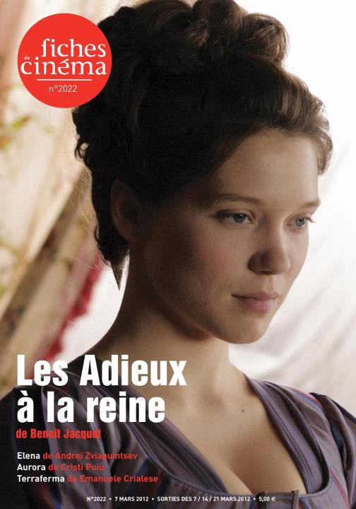FICHES DU CINEMA | LES magazine side cover Issue 2022 7/14/21 March 2012