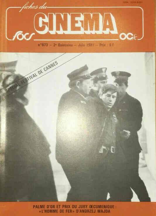 FICHES DU CINEMA | LES magazine side cover Issue 673  June 1981