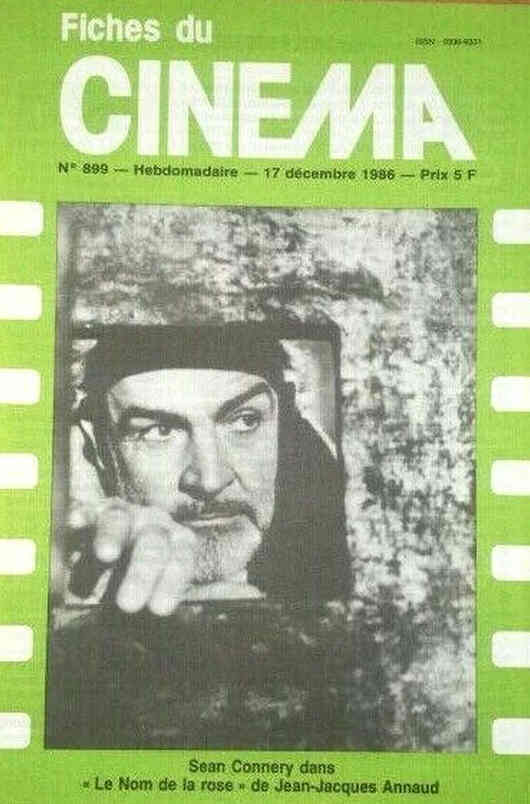 FICHES DU CINEMA | LES magazine side cover Issue 899 17 December 1986