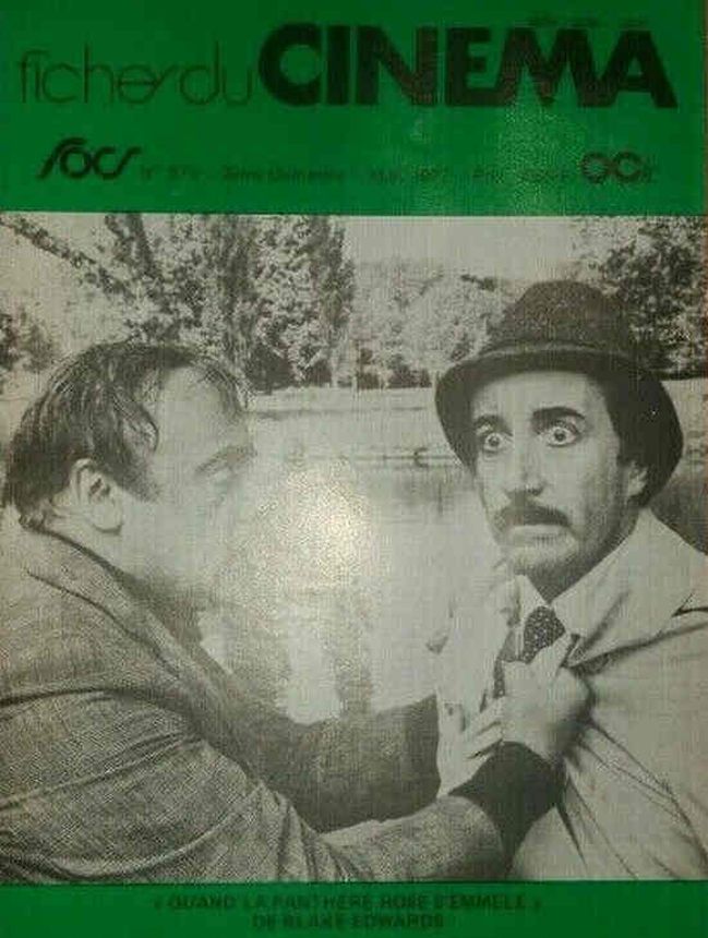 FICHES DU CINEMA | LES magazine side cover Issue 573  March 1977