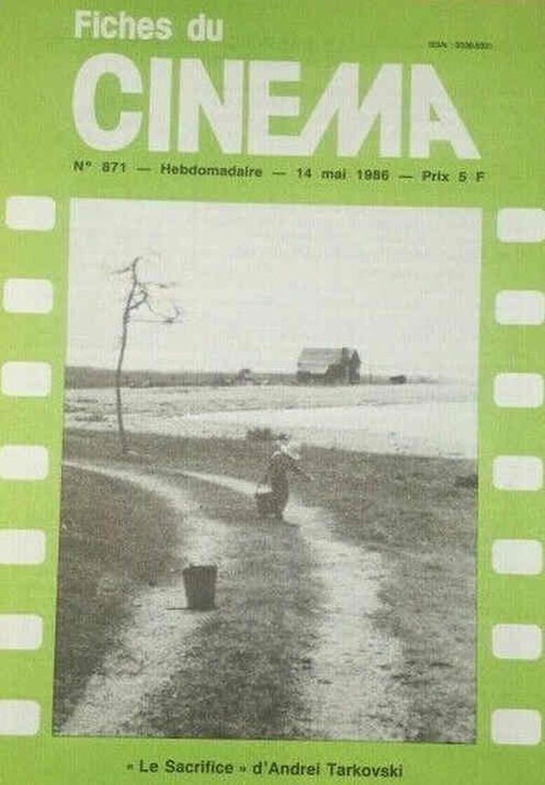 FICHES DU CINEMA | LES magazine side cover Issue 871 14 May 1986