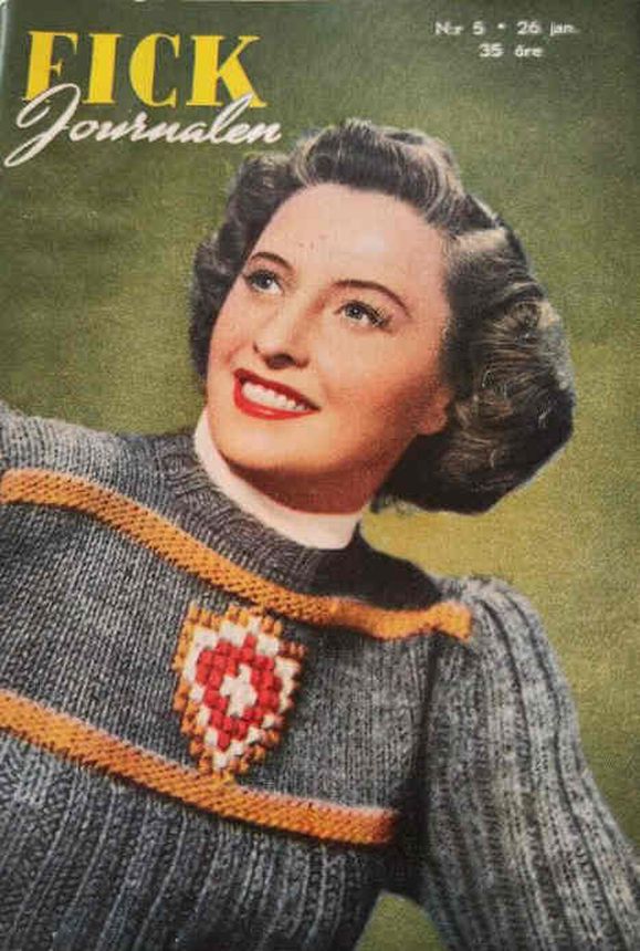 FICK JOURNALEN magazine side cover Issue 5 26 January 1951