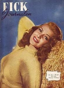 FICK JOURNALEN magazine side cover   1948