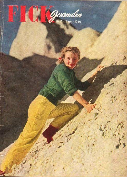 FICK JOURNALEN magazine side cover Issue 16 16 April 1953