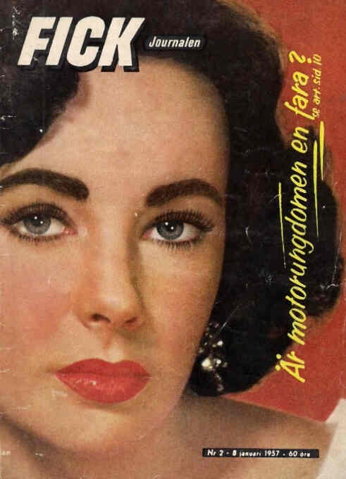 FICK JOURNALEN magazine side cover Issue 2 8 January 1957
