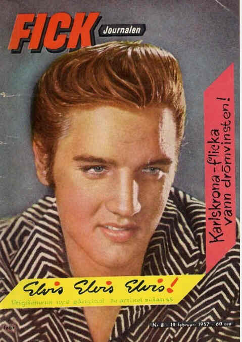 FICK JOURNALEN magazine side cover Issue 8 19 February 1957