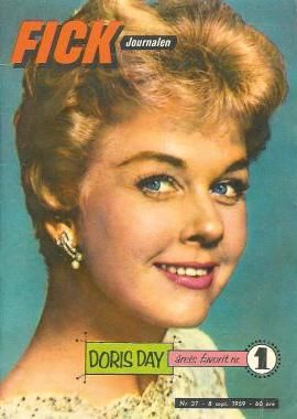 FICK JOURNALEN magazine side cover Issue 37 8 September 1959