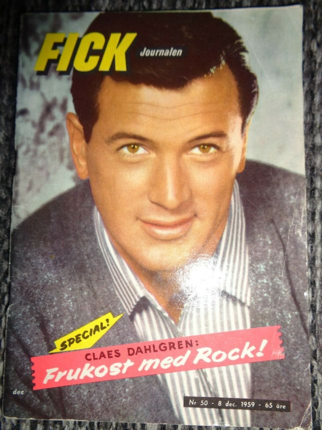 FICK JOURNALEN magazine side cover Issue 50 8 December 1959