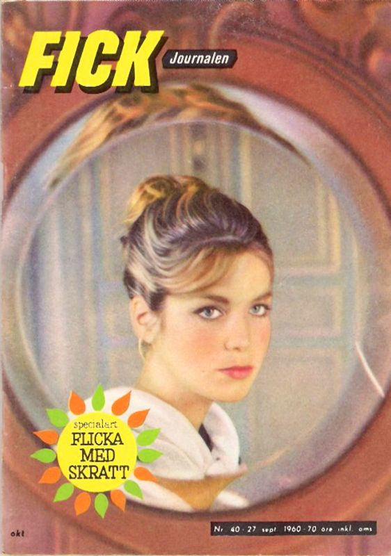 FICK JOURNALEN magazine side cover Issue 40 27 September 1960