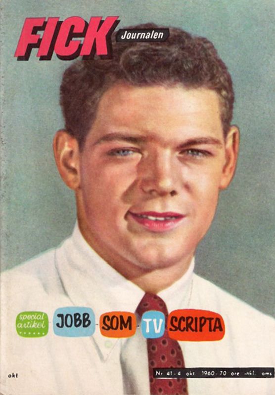 FICK JOURNALEN magazine side cover Issue 41 4 October 1960