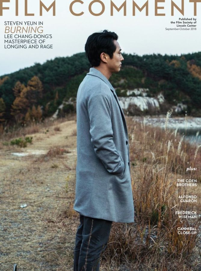 FILM COMMENT magazine side cover  September/October 2018