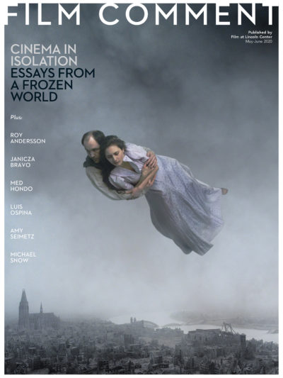 FILM COMMENT magazine side cover  May/June 2020