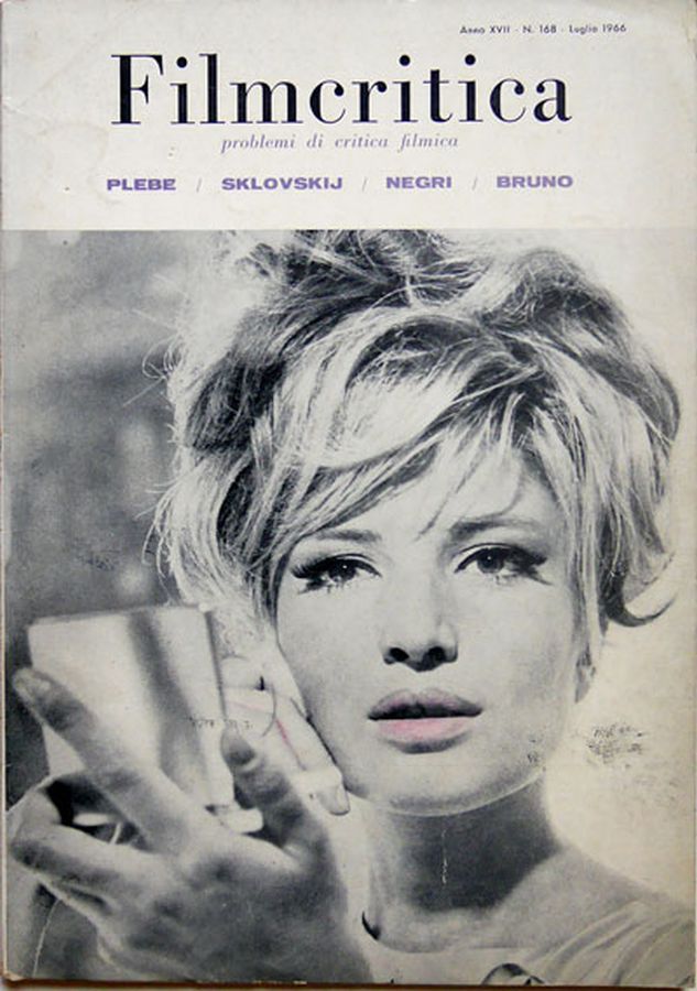 FILMCRITICA magazine side cover Issue 168  July 1966