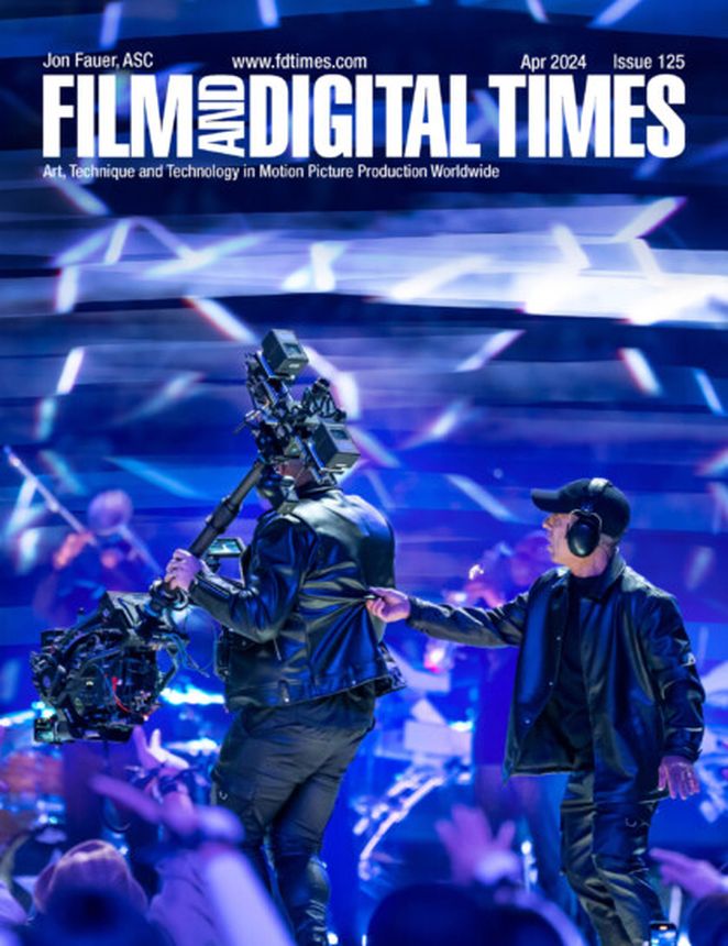 FILM AND DIGITAL TIMES magazine side cover Issue 125  April 2024